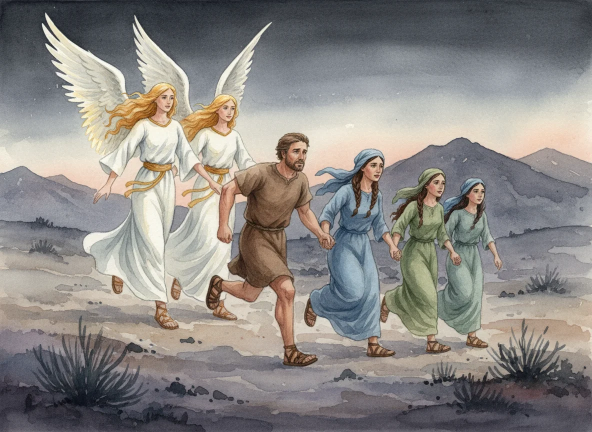 Illustration for: Flee to the Mountains