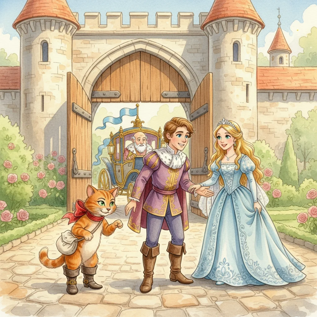 Illustration for: The Marquis's Castle