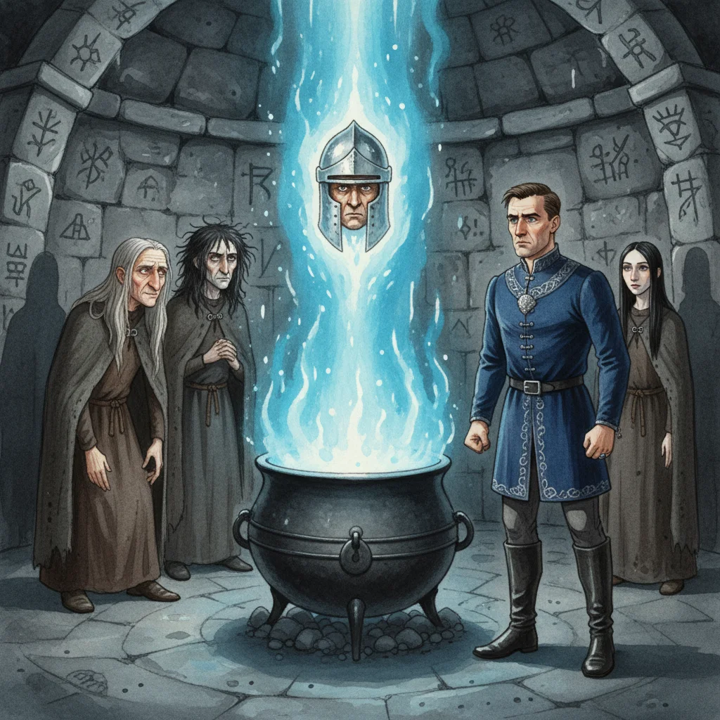 Illustration for: The First Warning