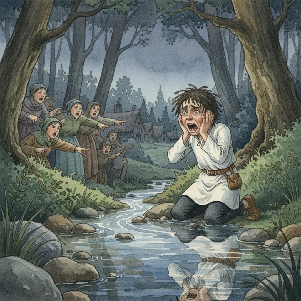 Illustration for: The Mirror of Punishment