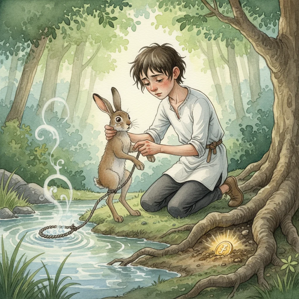 Illustration for: The Crying Hare