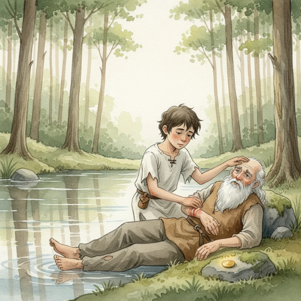 Illustration for: The Third Gold Coin