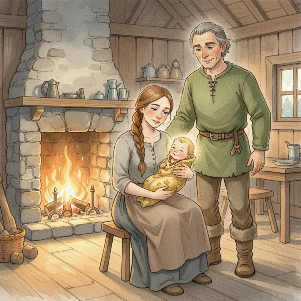 Illustration for: Warmth by the Hearth