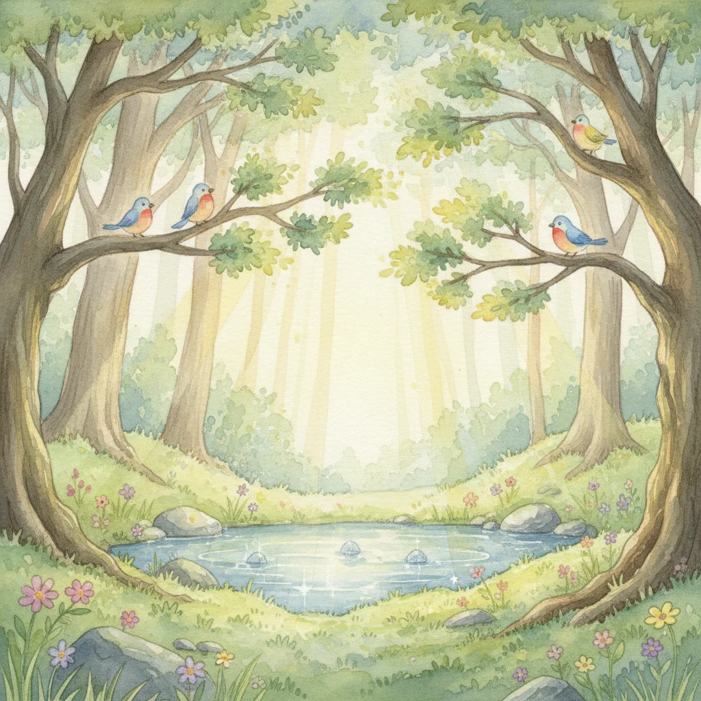 Illustration for: The Forest Spring