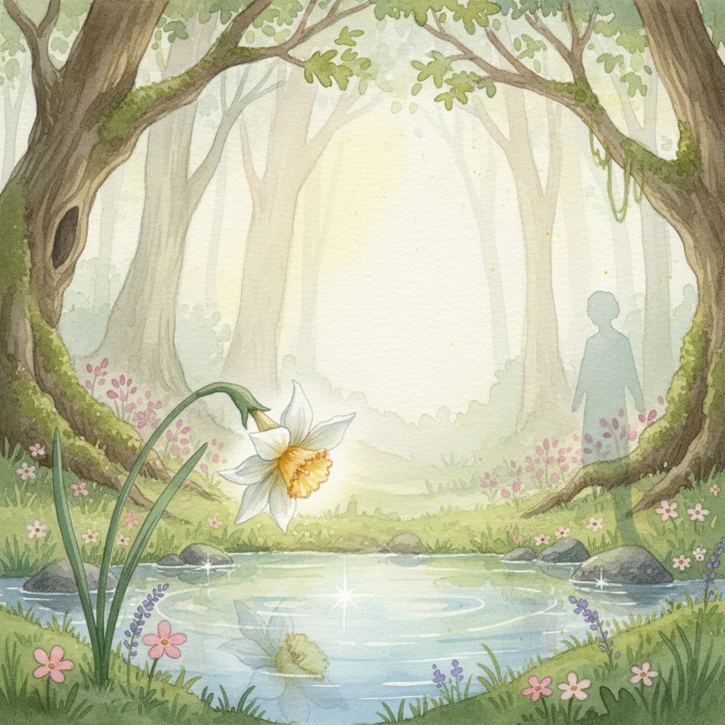 Illustration for: The Narcissus Flower