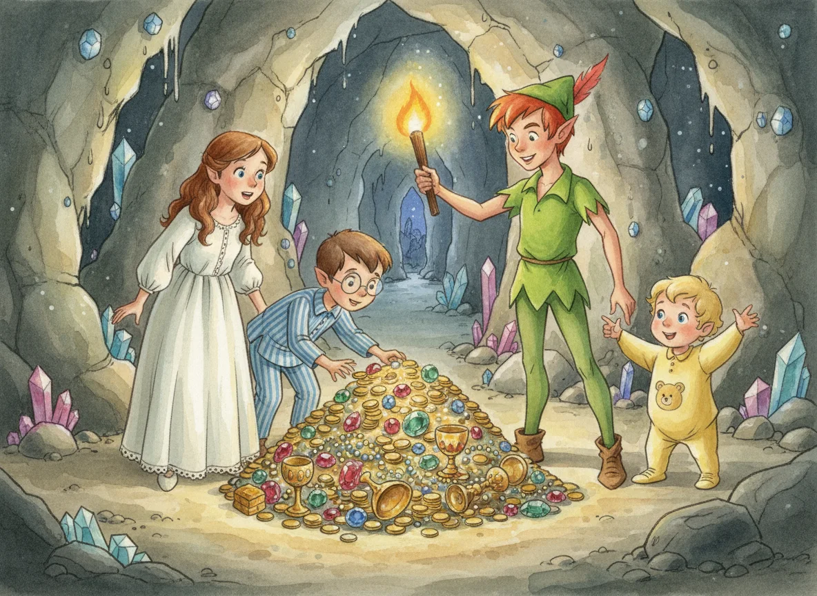 Illustration for: Hidden Pirate Treasure