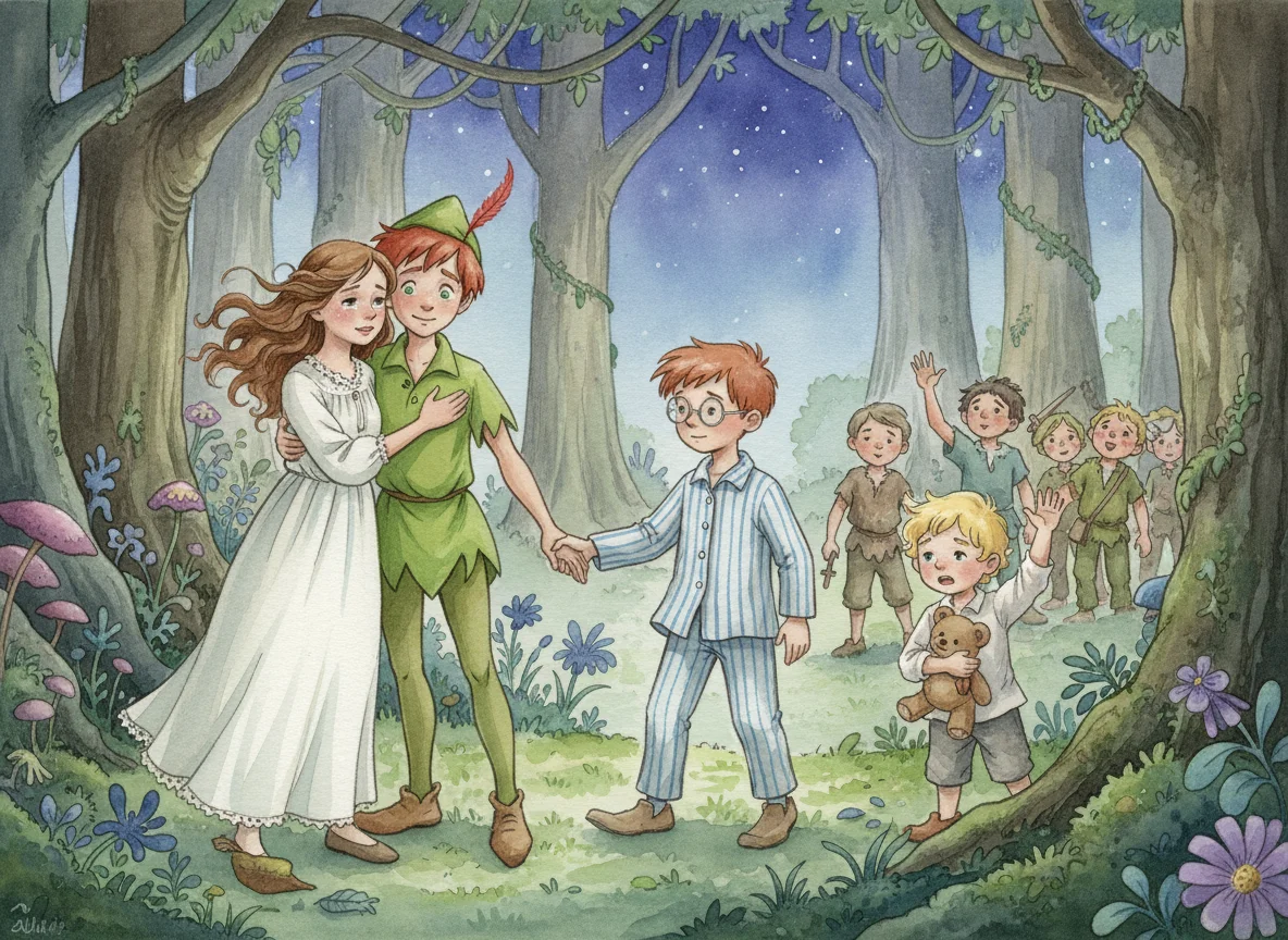 Illustration for: Farewell to Neverland