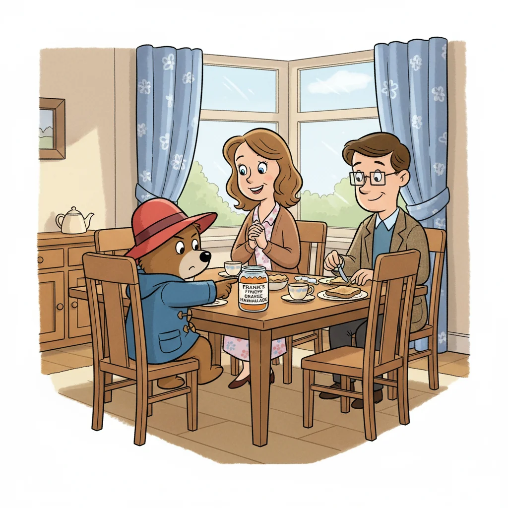 Illustration for: Paddington's Sweet Idea