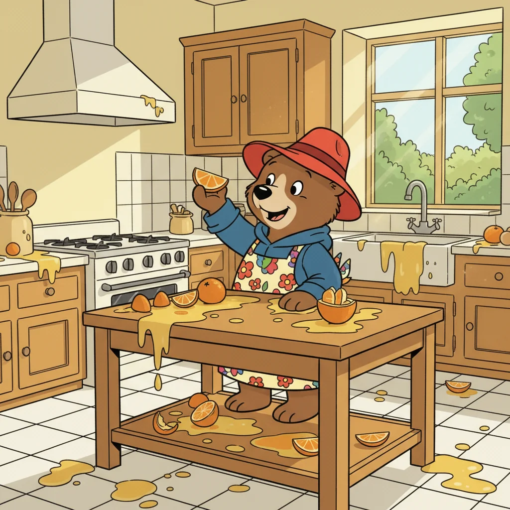 Illustration for: A Mountain of Oranges