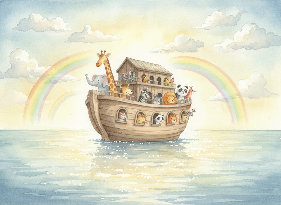 Illustration for: The Rain Ends