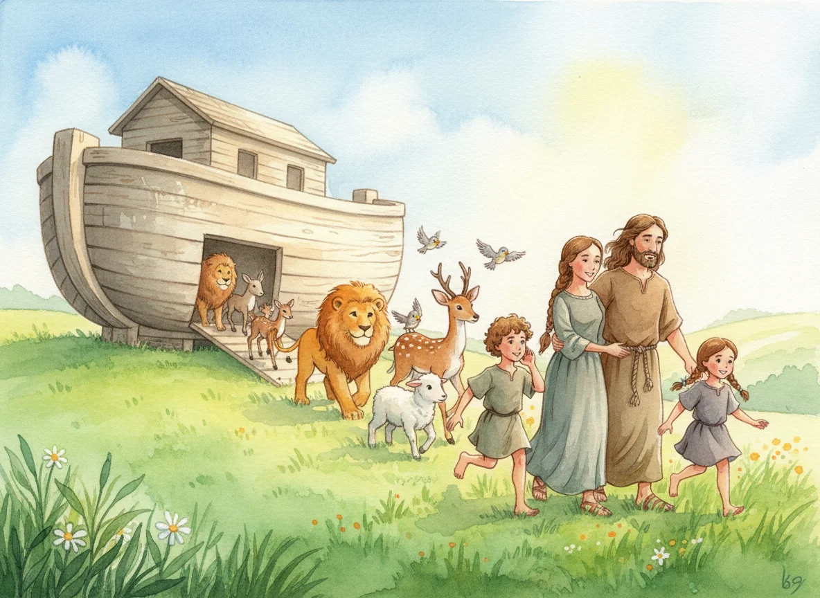 Illustration for: Stepping Onto New Land