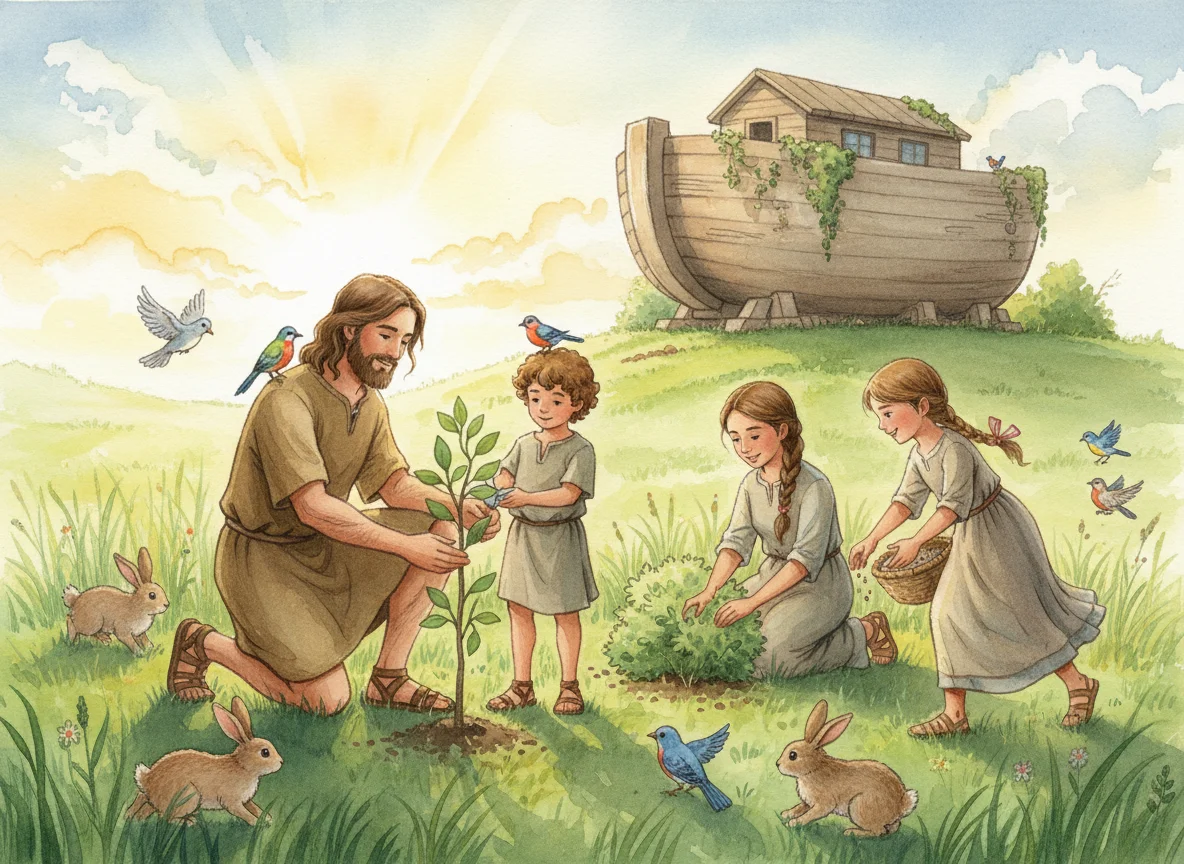 Illustration for: A New Beginning