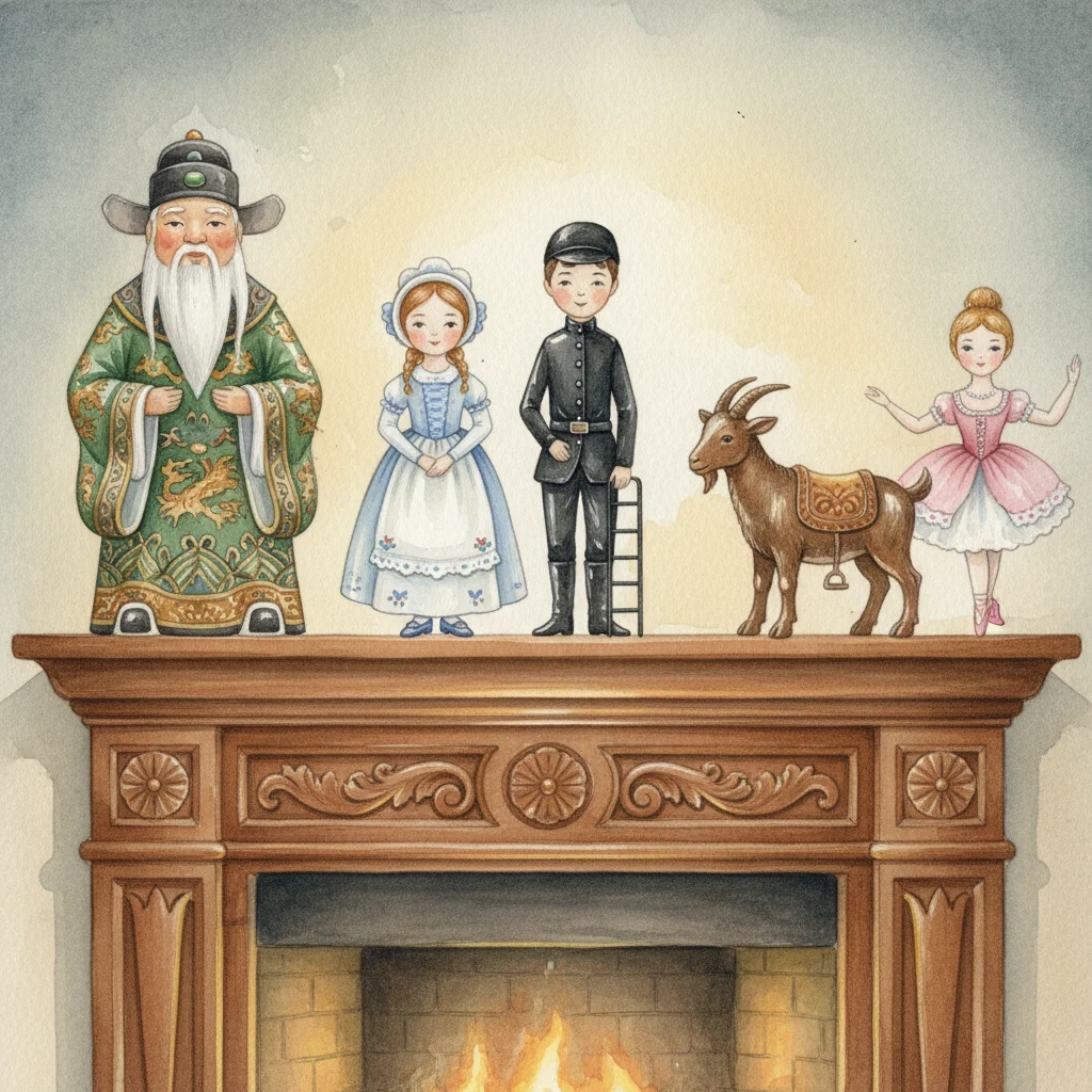 Illustration for: A World on the Mantelpiece
