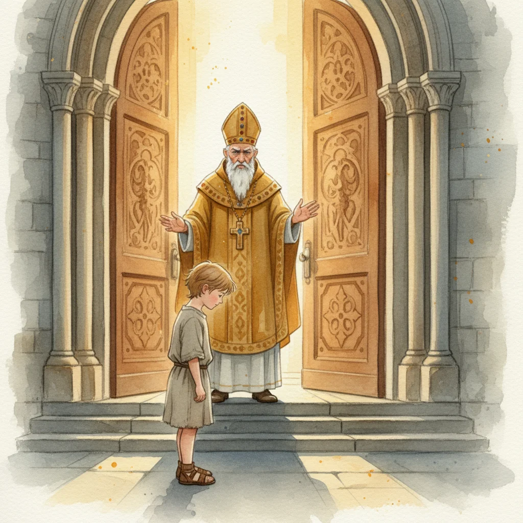 Illustration for: The High Priest's Challenge