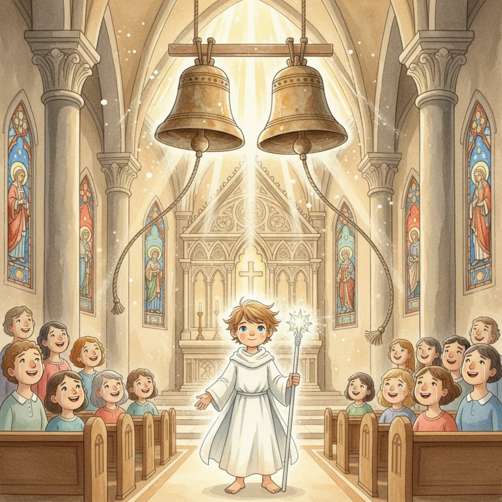 Illustration for: A Voice from Heaven