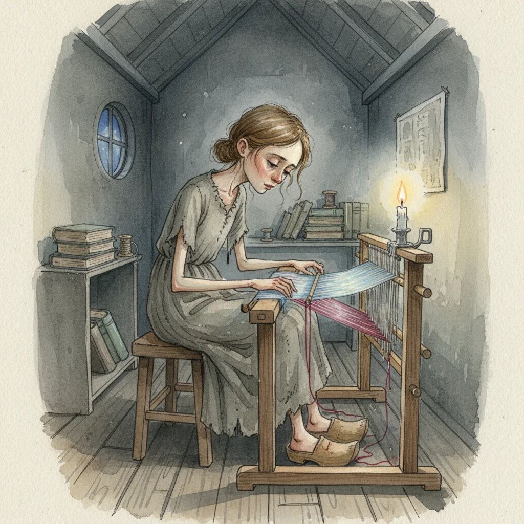 Illustration for: The Weaver's Sacrifice