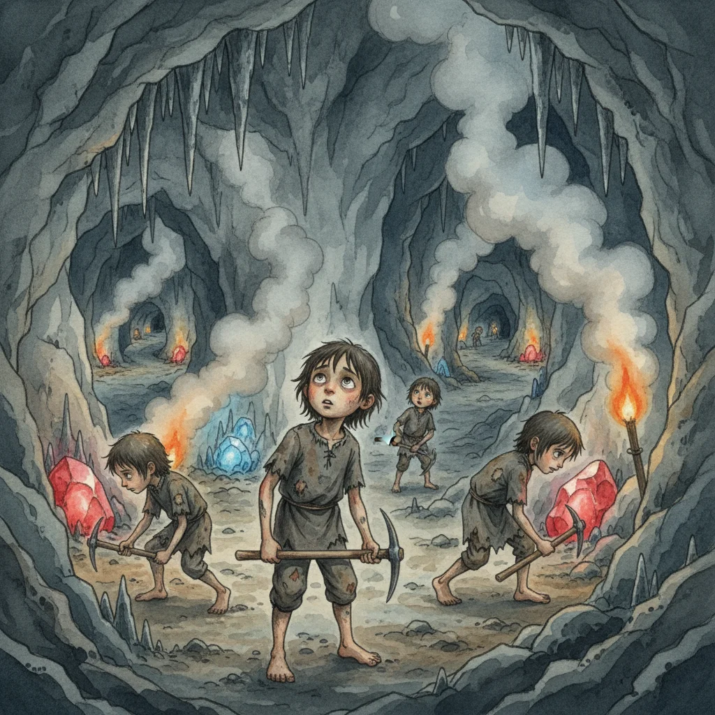 Illustration for: Miners of the Mountain
