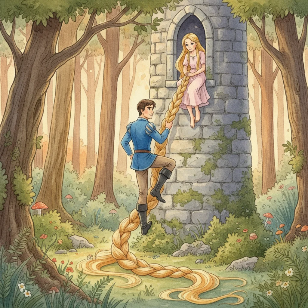 Illustration for: The Prince Climbs