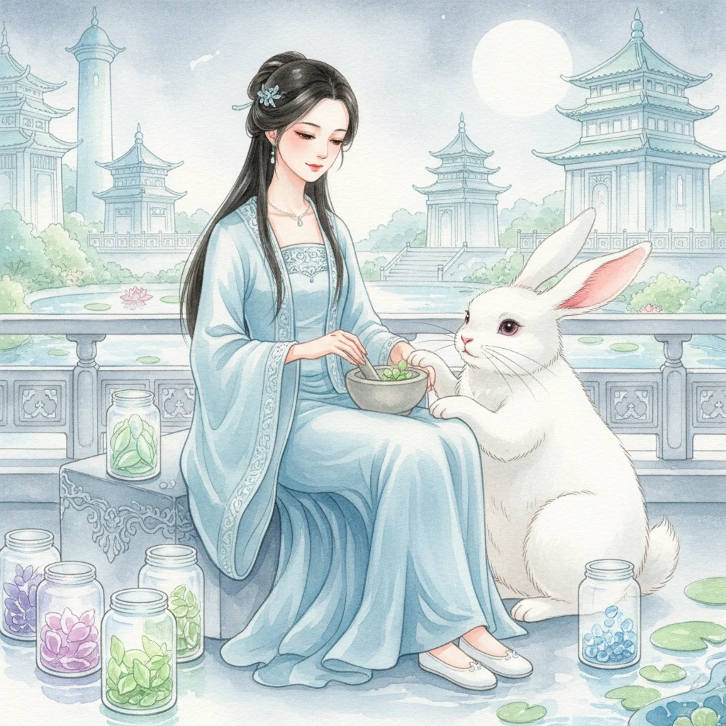 Illustration for: The Jade Rabbit