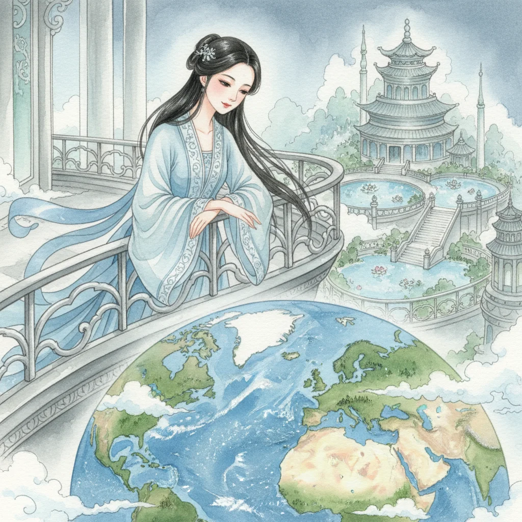 Illustration for: Watching Over Earth