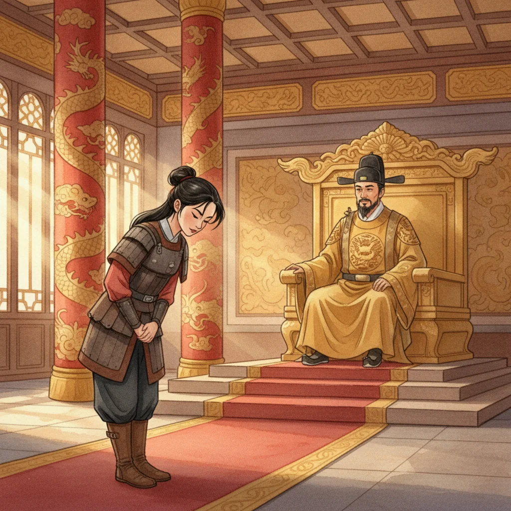 Illustration for: The Emperor's Summons