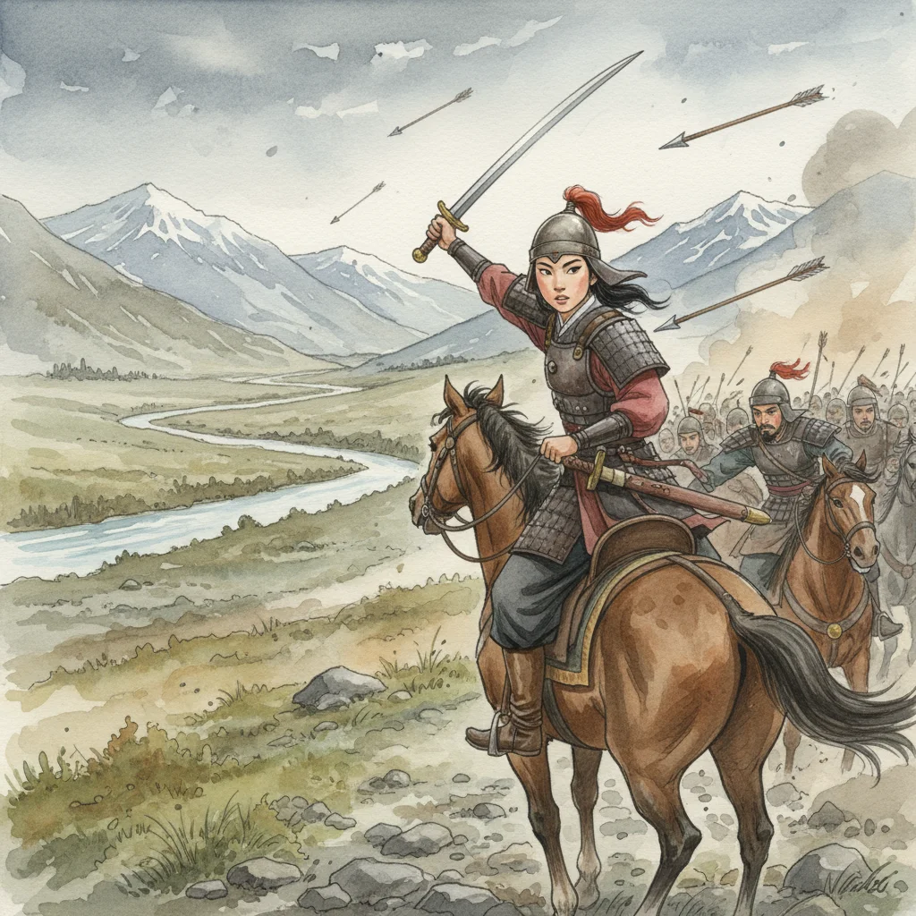 Illustration for: Courage in Battle