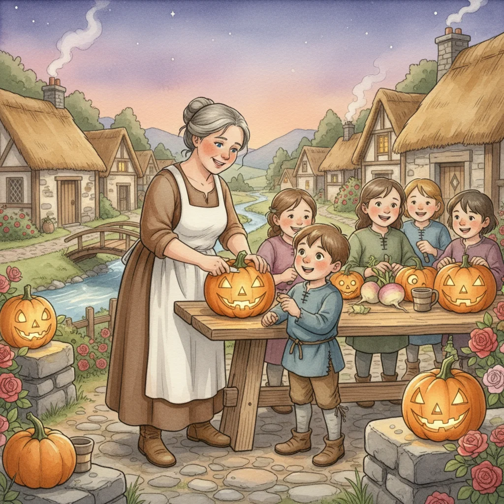 Illustration for: Villagers’ Lanterns