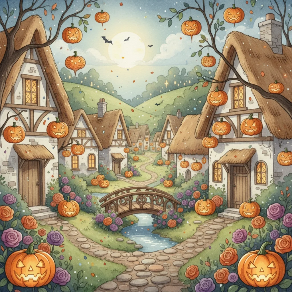 Illustration for: Halloween Night Magic