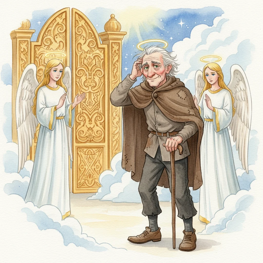 Illustration for: Denied at Heaven