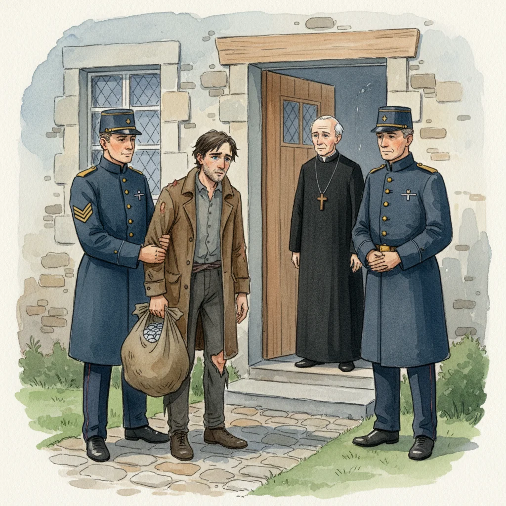 Illustration for: The Arrest at Dawn