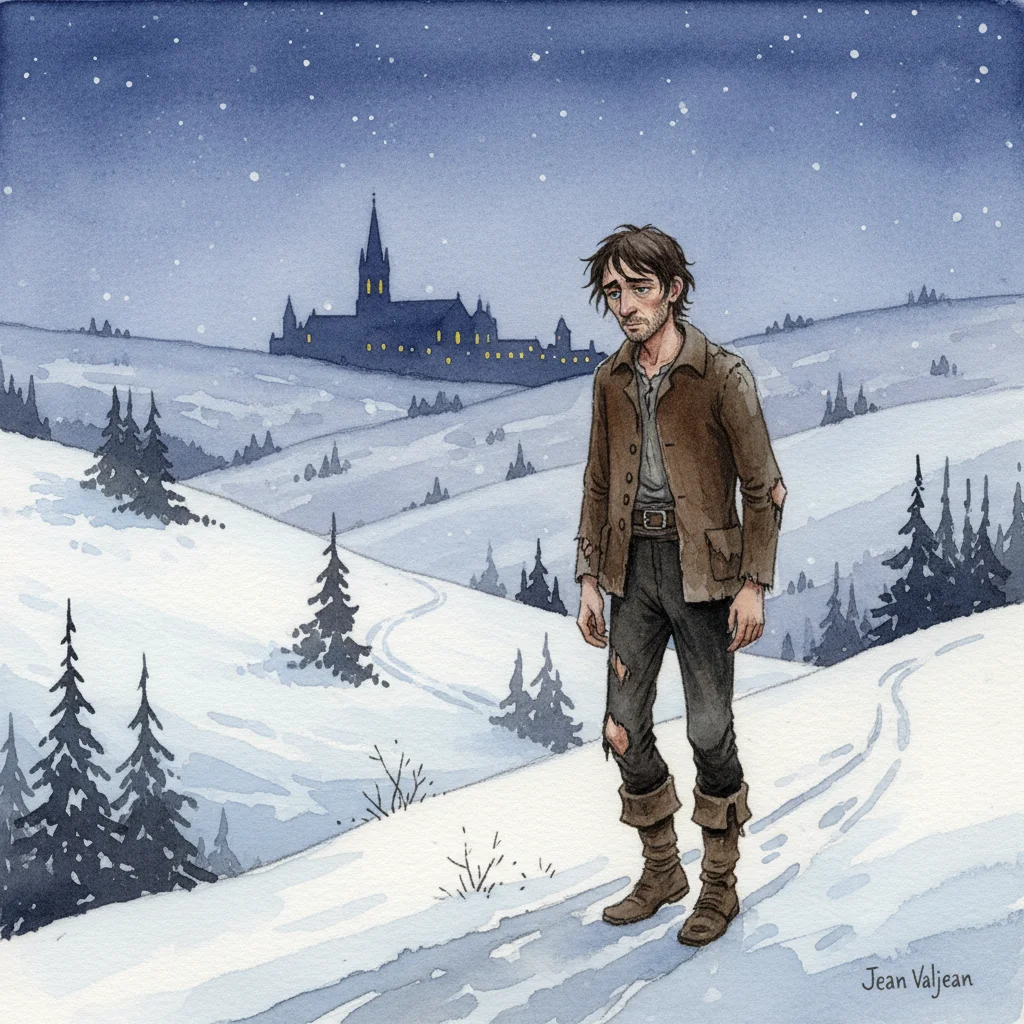 Illustration for: The Flight into Night