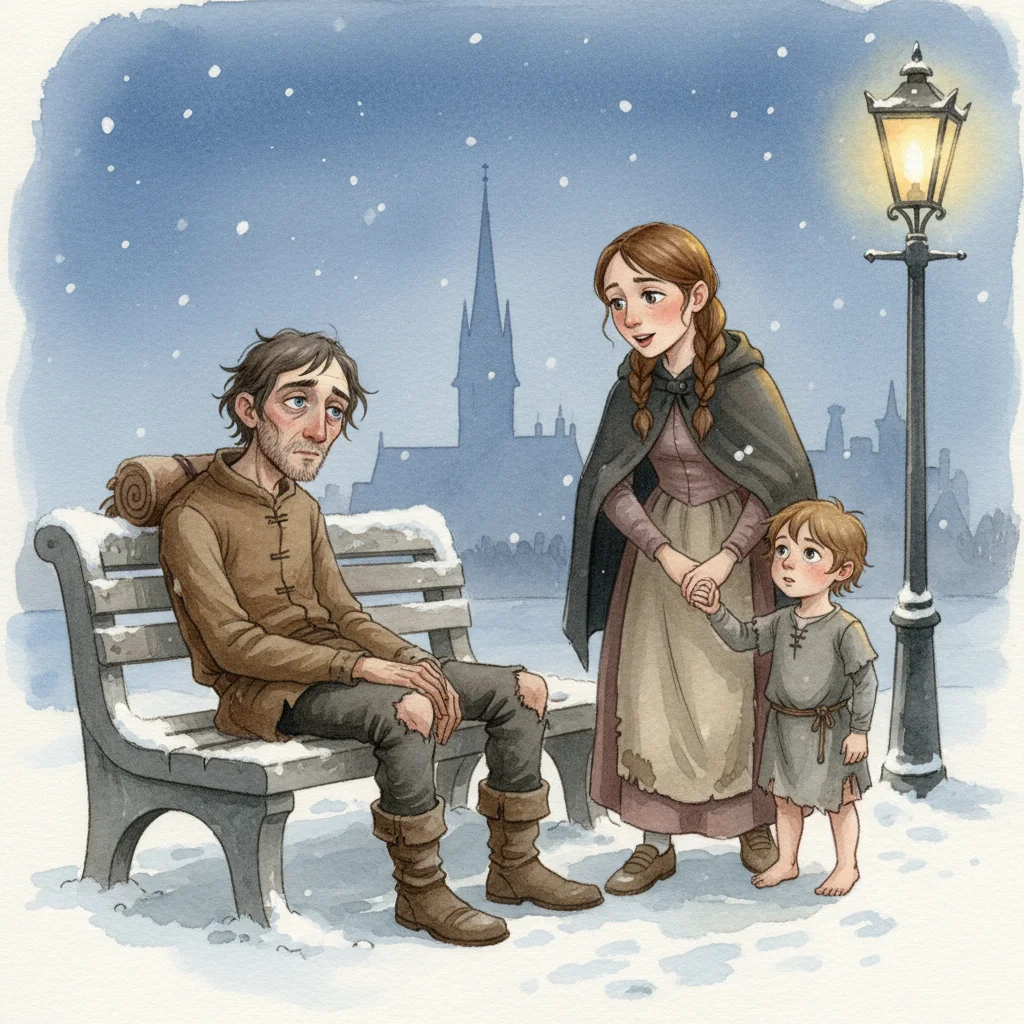 Illustration for: The Stone Pillow