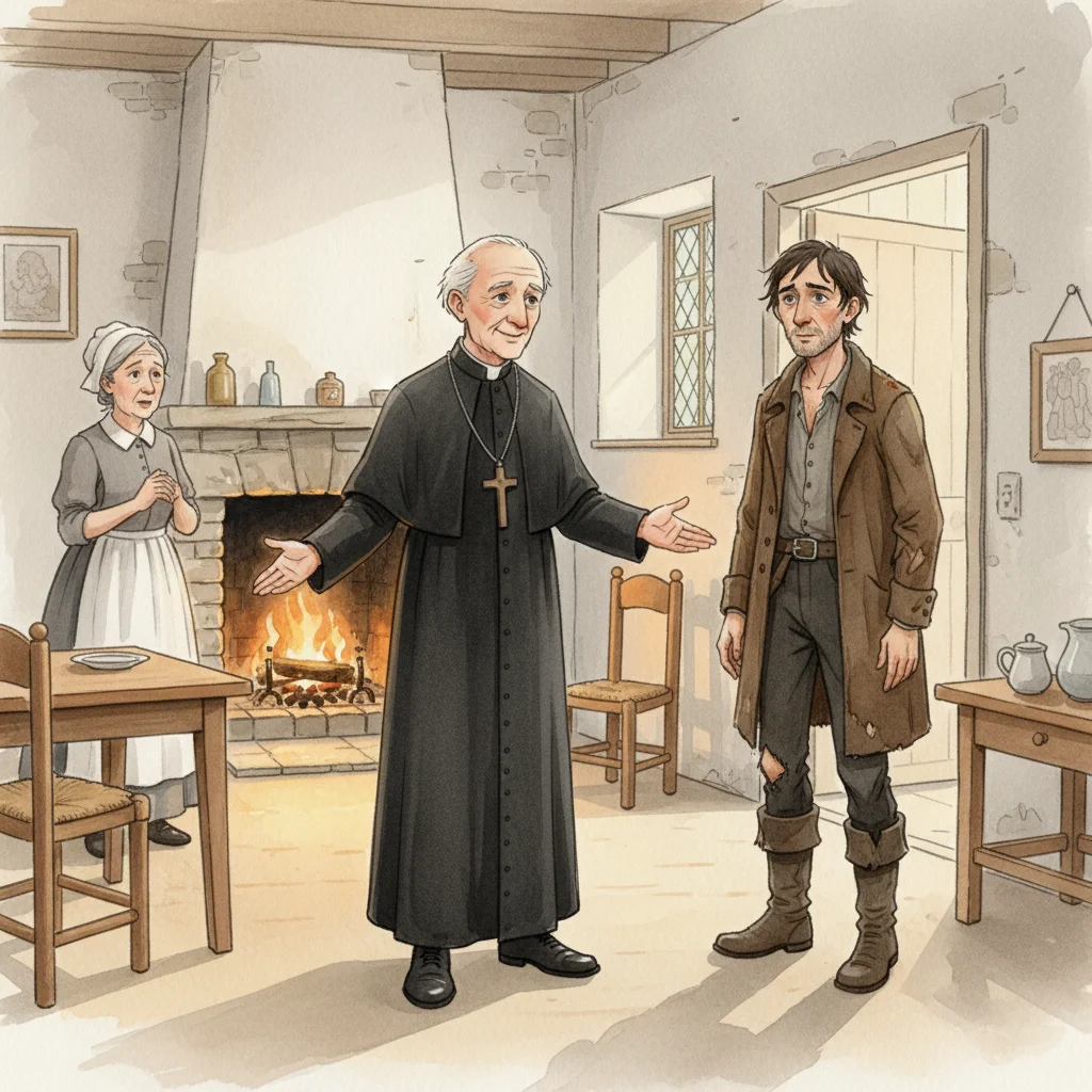 Illustration for: The Bishop's Welcome