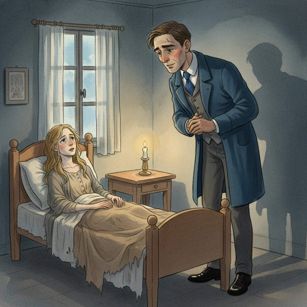 Illustration for: Fantine's Illness