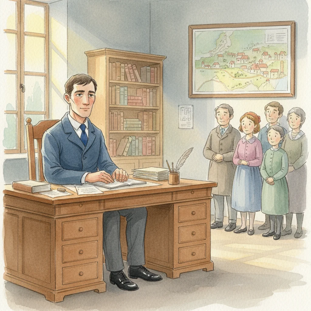 Illustration for: The Honest Mayor