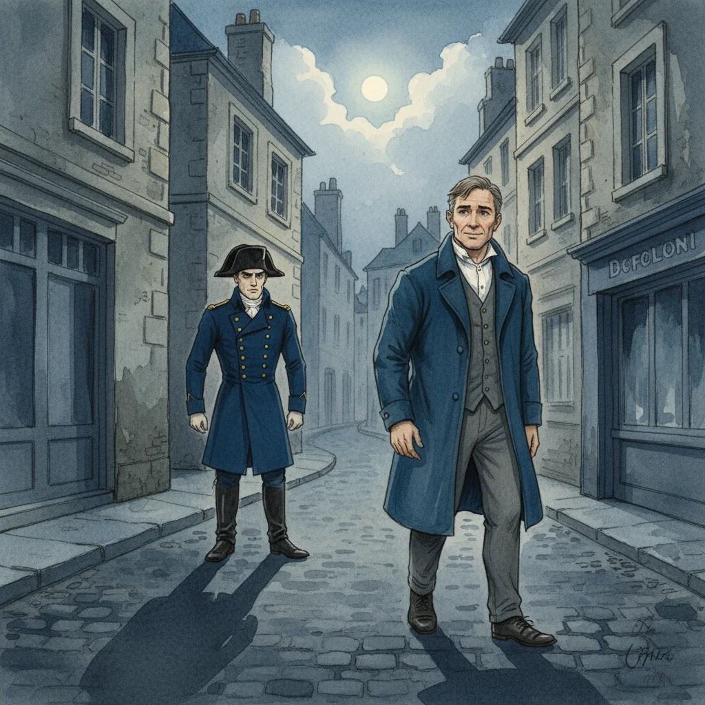 Illustration for: Javert’s Shadow