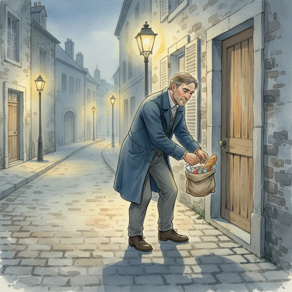 Illustration for: A Mysterious Protector