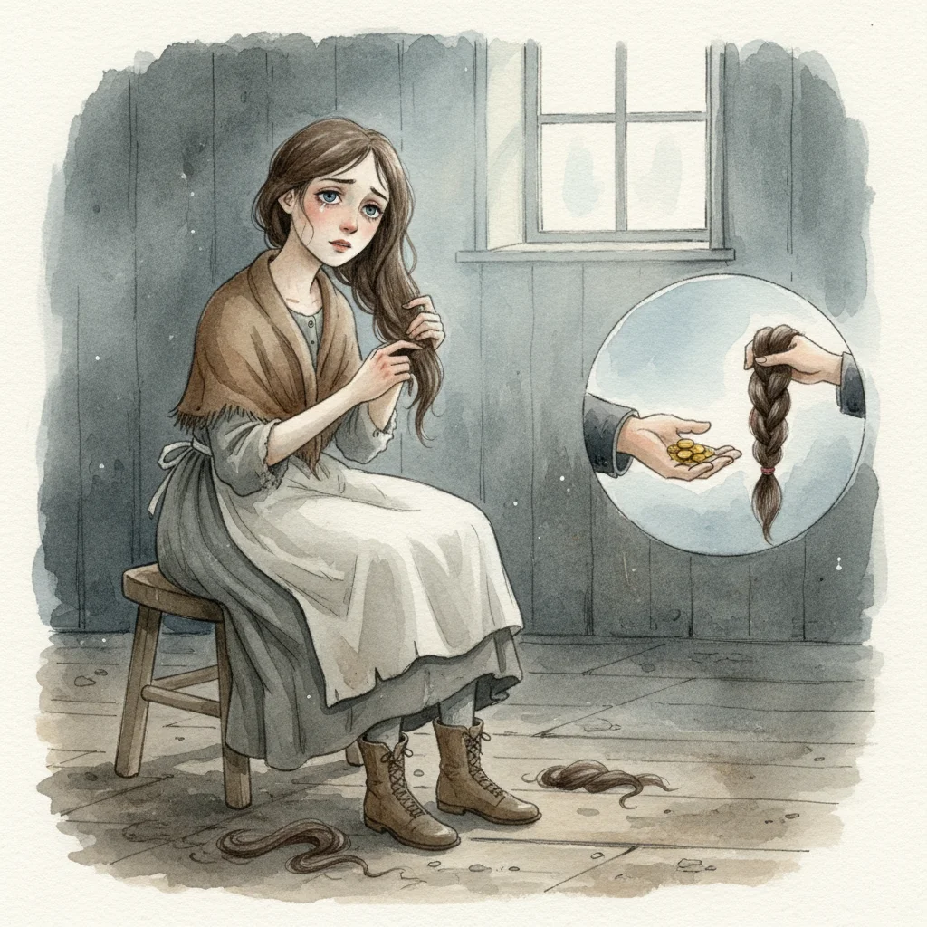 Illustration for: Fantine’s Secret Sacrifices