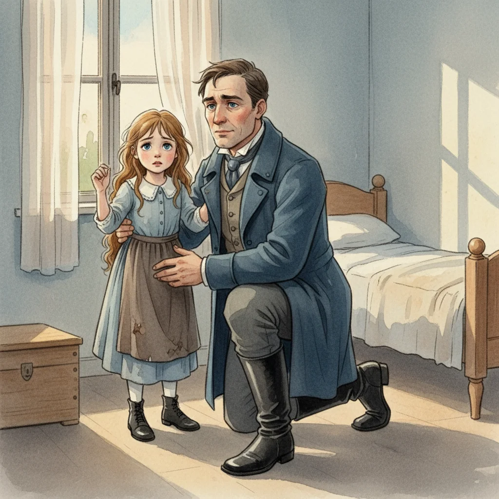Illustration for: Cosette's Worry