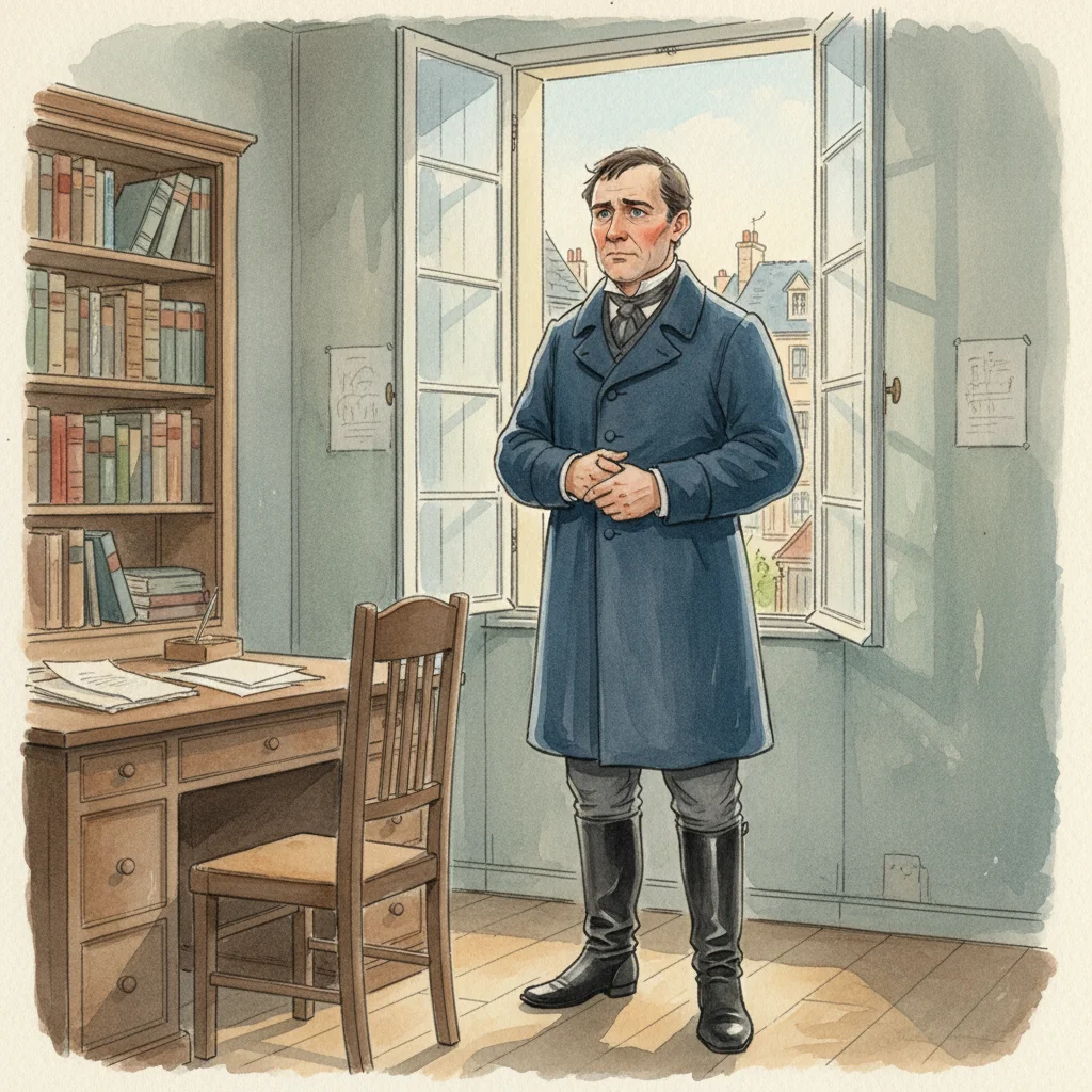 Illustration for: The Mayor's Resolve