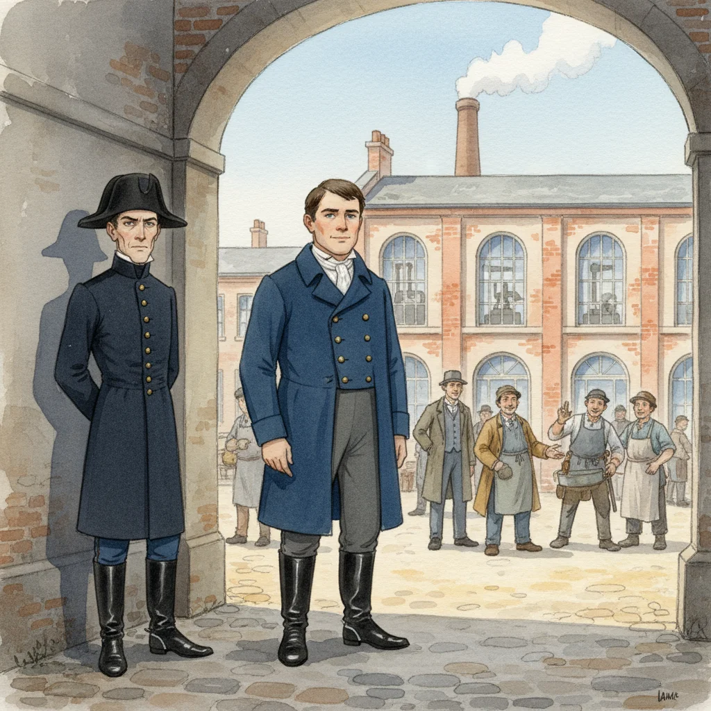 Illustration for: Javert's Close Watch