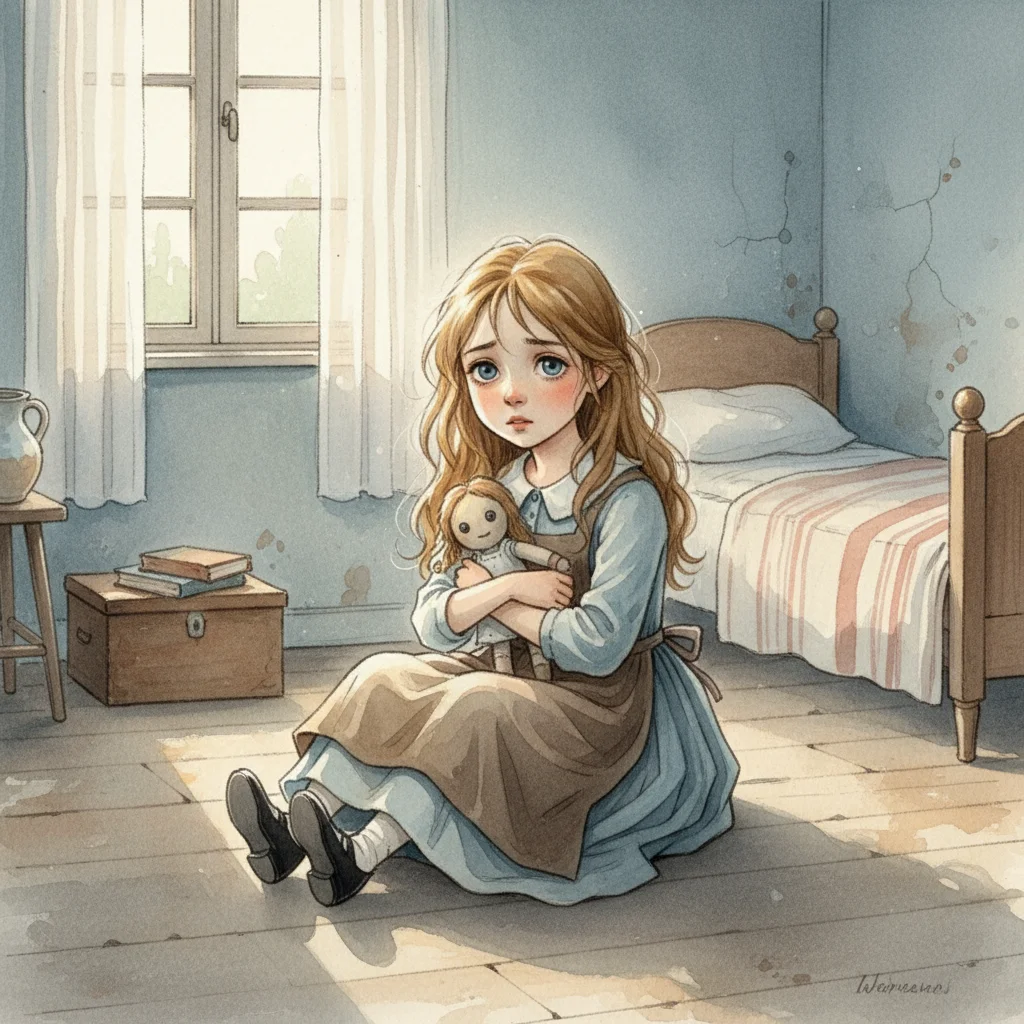 Illustration for: Cosette's Quiet Fear