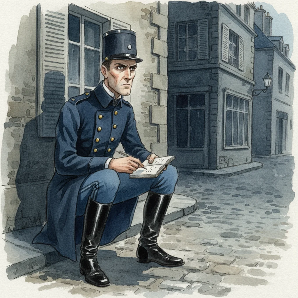 Illustration for: The Inspector's Patience