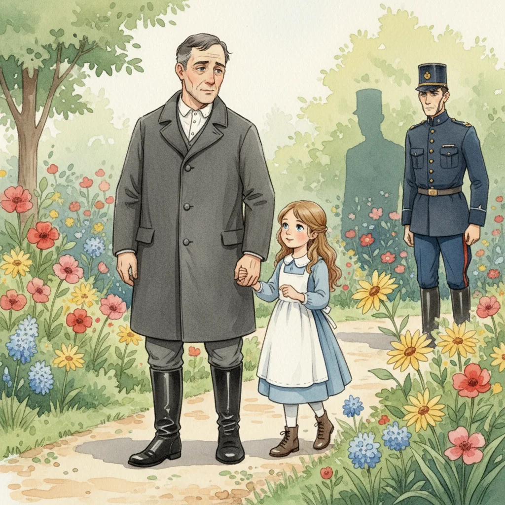 Illustration for: Shadows in the Garden