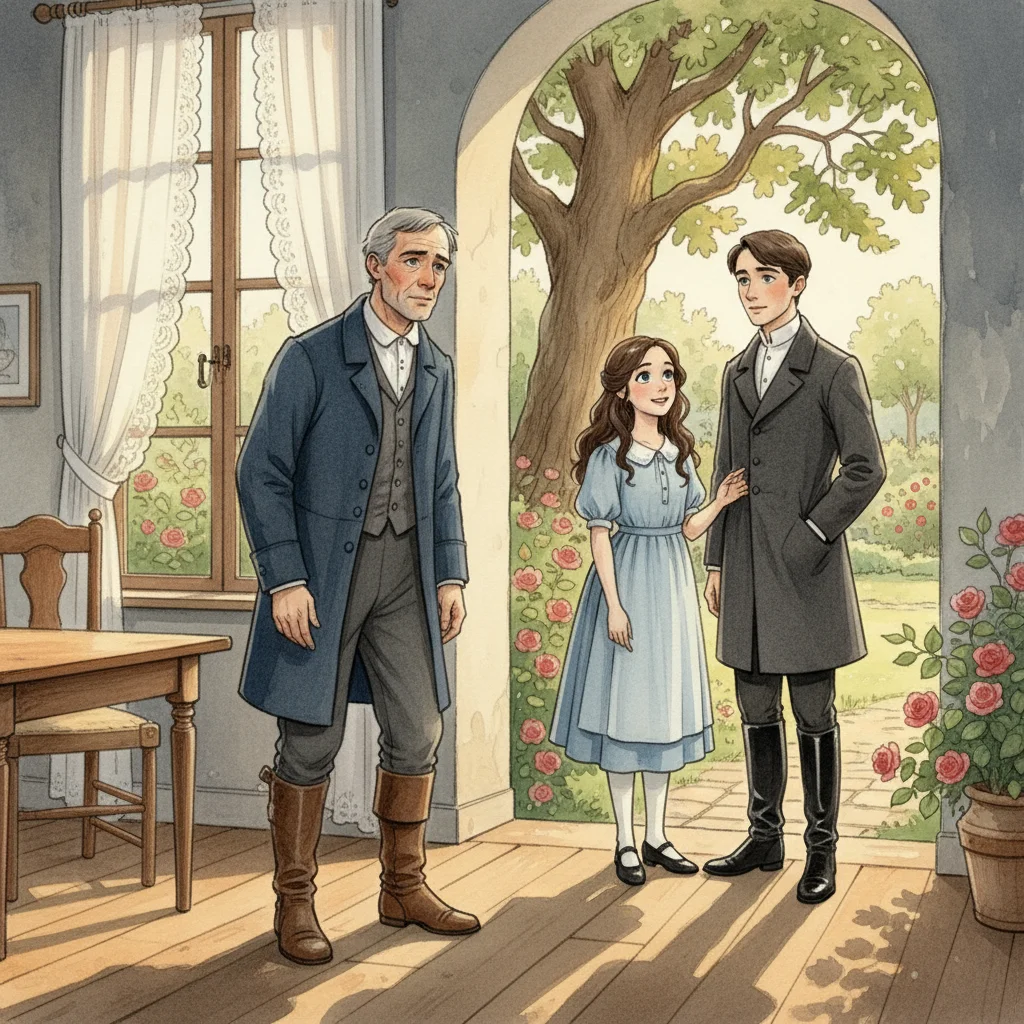 Illustration for: The Observer in Shadows