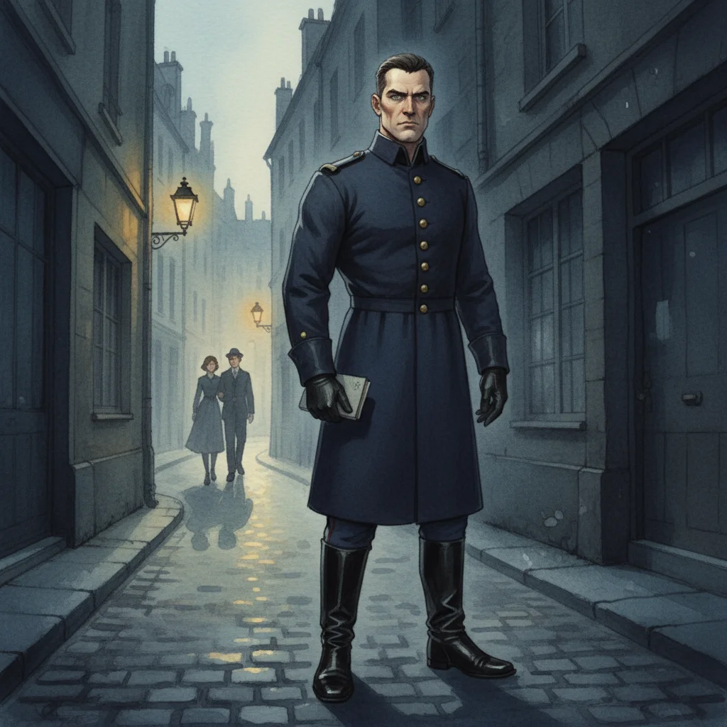 Illustration for: Javert's Night Watch