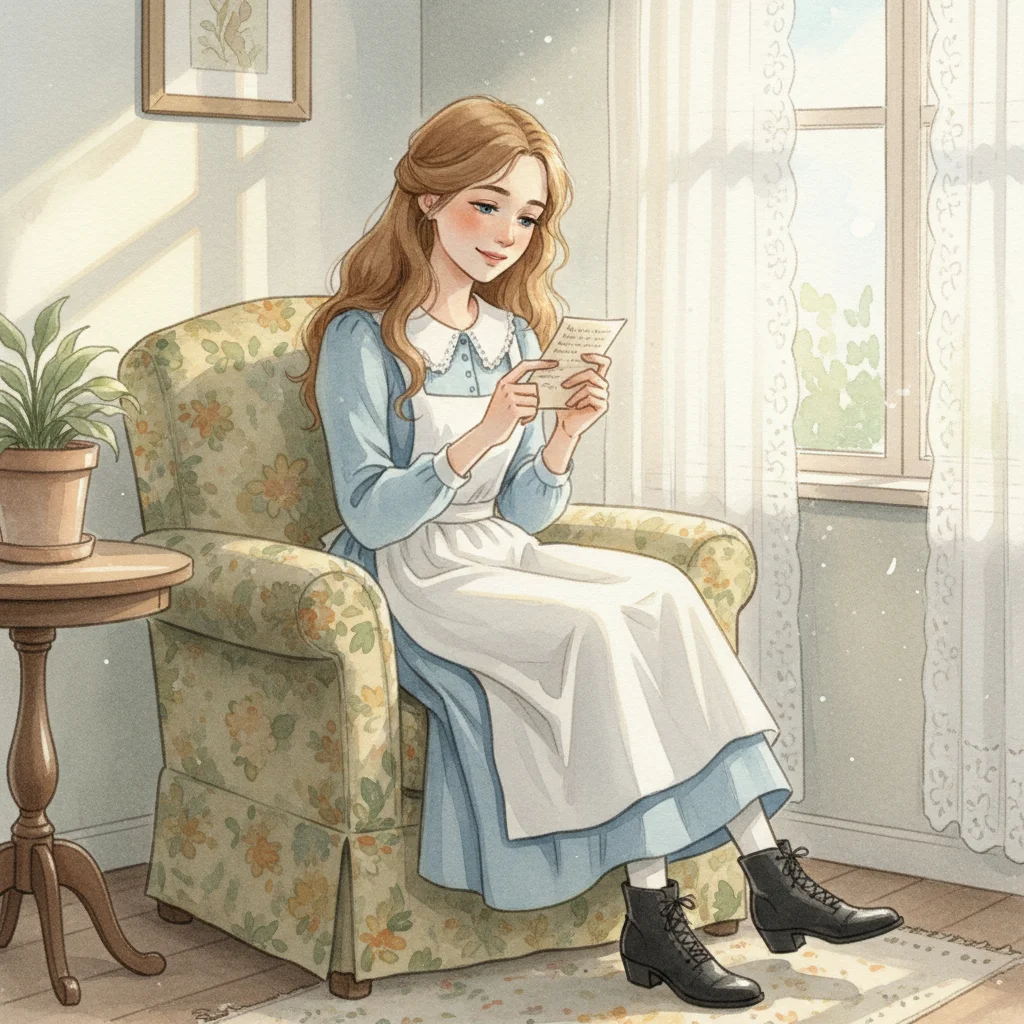 Illustration for: A Secret Note