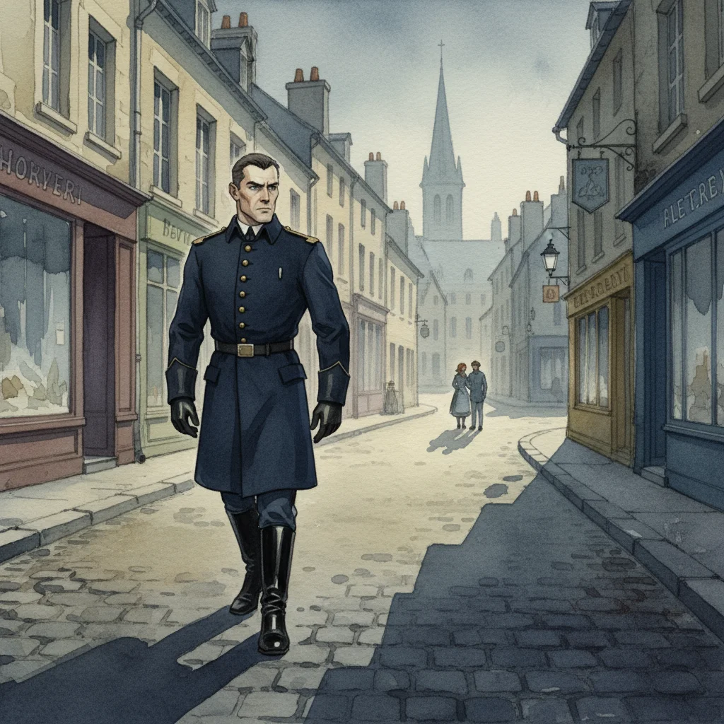 Illustration for: Javert's Shadow