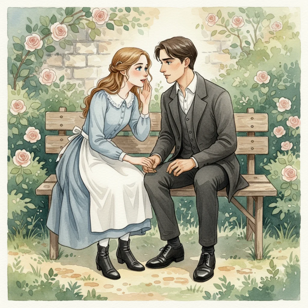 Illustration for: Whispers in the Garden