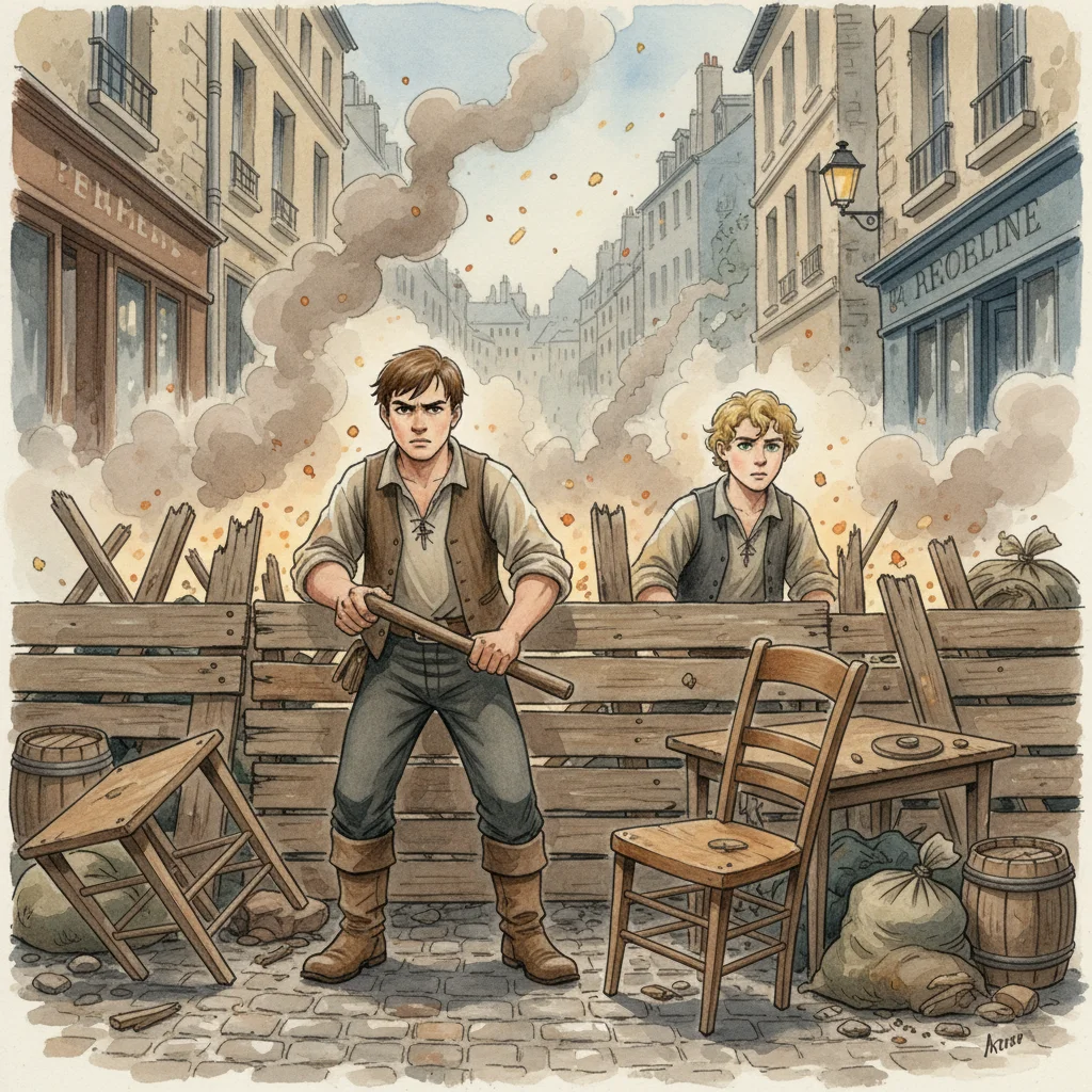 Illustration for: The First Sounds of Conflict